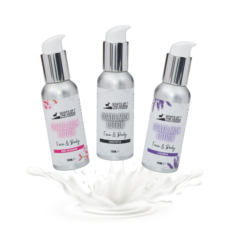 Goats of the Gorge | Hudlotion med geitemelk og geranium – 100 ml