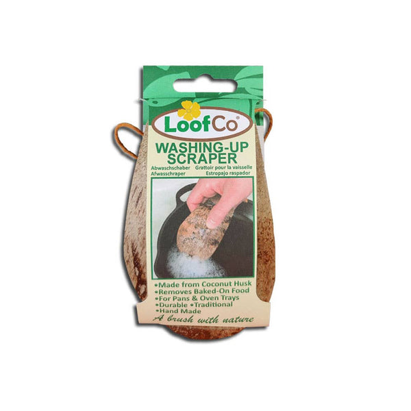 LoofCo | Oppvaskskrape, 100% plastfri (kokosnøttskall)