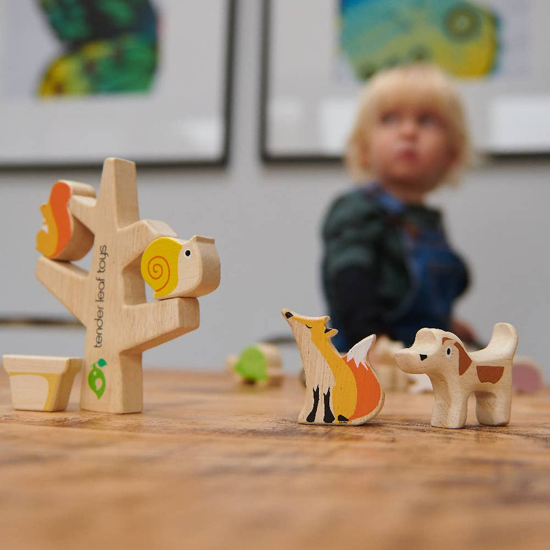 Tender Leaf | Stableleke, Hagens Venner, "Stacking Garden Friends" - Plastfri
