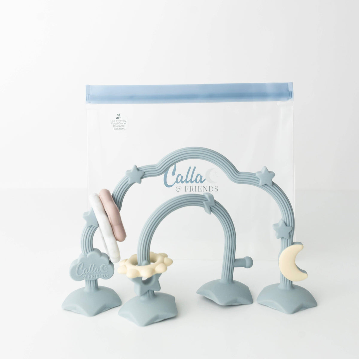 Calla & Friends | Aktivitetsleke i 100% Silikon m/Sugekopper, "On Cloud 9"