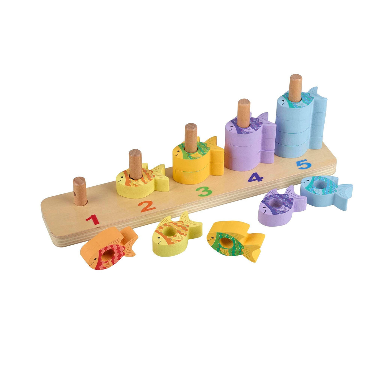 Orange Tree Toys | Fisk, Telle- og Stablespill