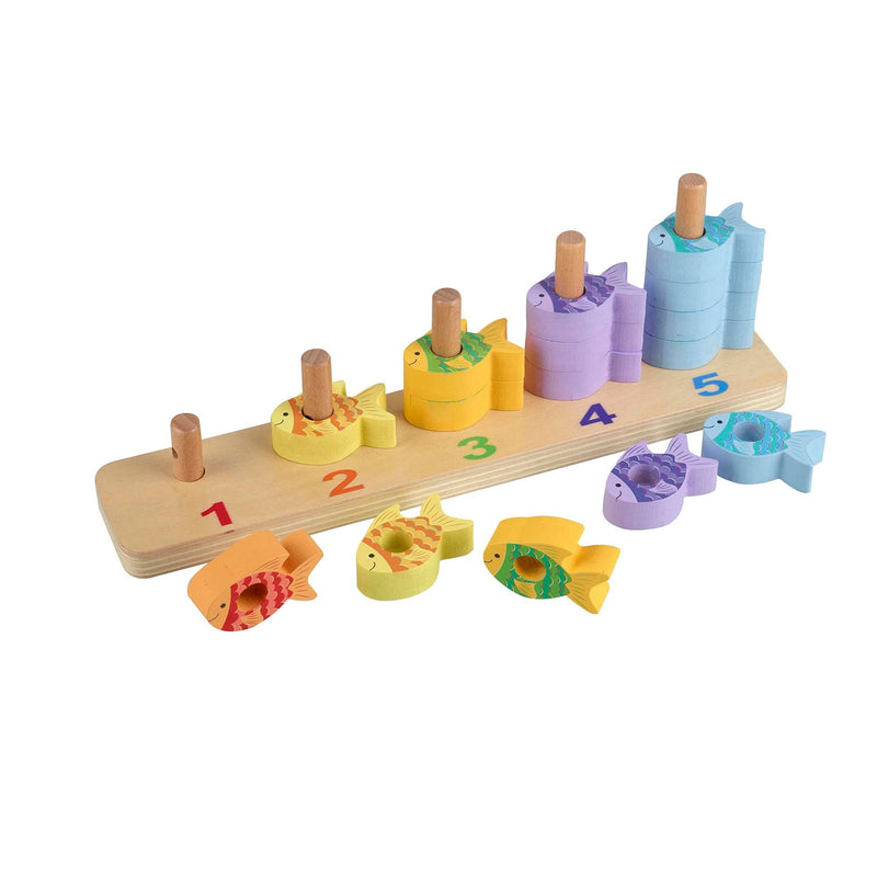 Orange Tree Toys | Fisk, Telle- og Stablespill