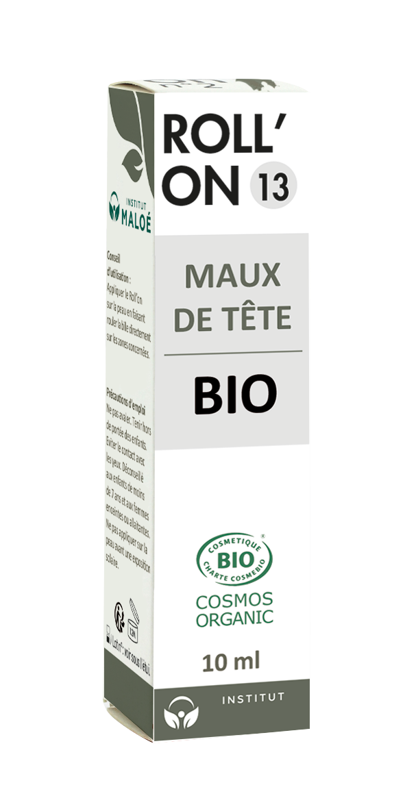 Institut Maloé | Roll-On, Avkjølende, "Roll-On N°13 Headache" | 10 ml