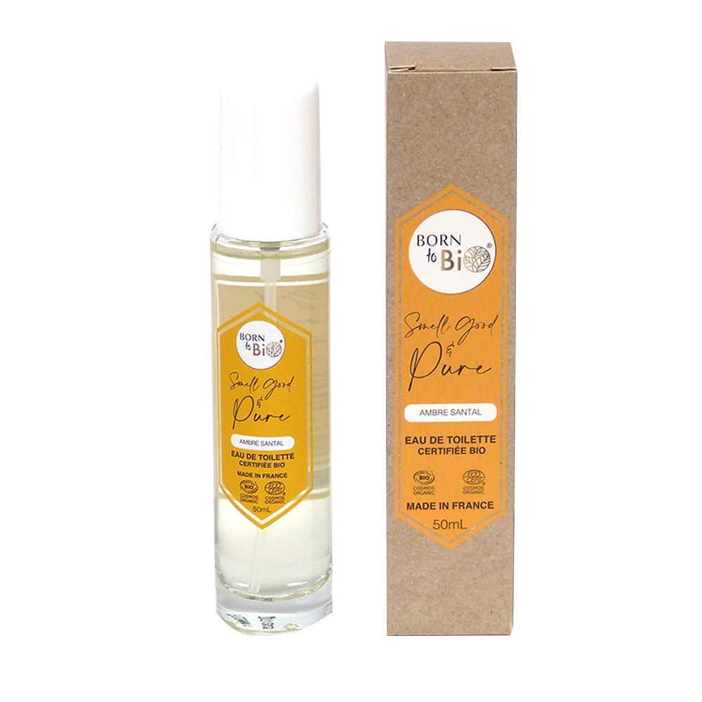 Born to Bio | Amber Sandalwood – Økologisk Eau de Toilette 50 ml