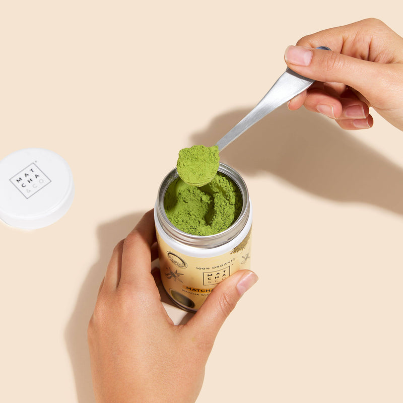 Matcha & CO | Matcha med vanilje, økologisk – 80 g