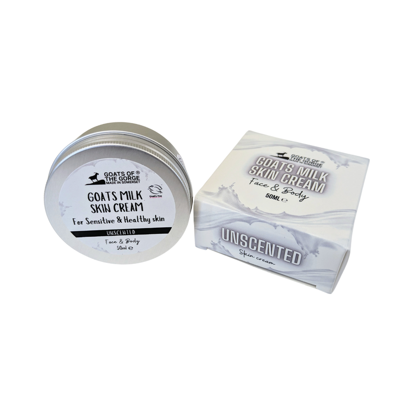 Goats of the Gorge | Uparfymert hudkrem med geitemelk – 50 ml