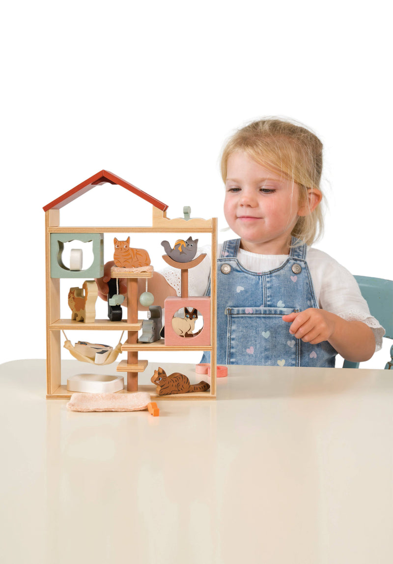 Tender Leaf | Kattehotellet, "Purrfect Stay Cat Hotel" - 99%* Plastfri