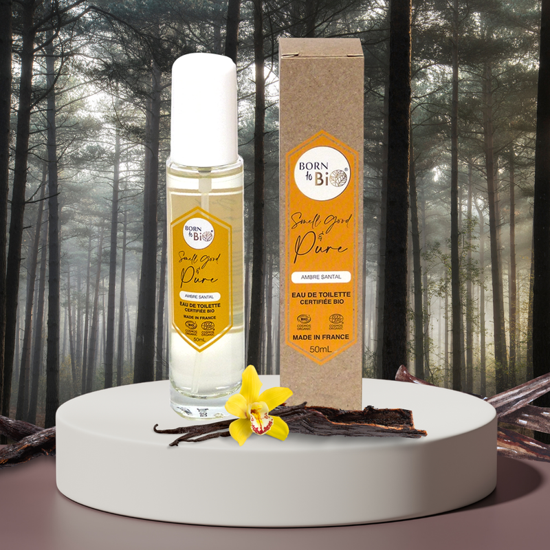 Born to Bio | Amber Sandalwood – Økologisk Eau de Toilette 50 ml