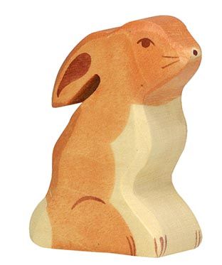Holztiger | Hare i Tre - Sittende
