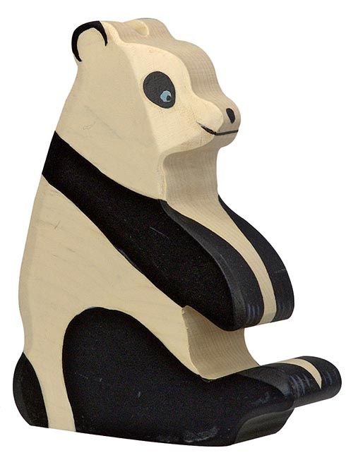 Holztiger | Panda - Sittende