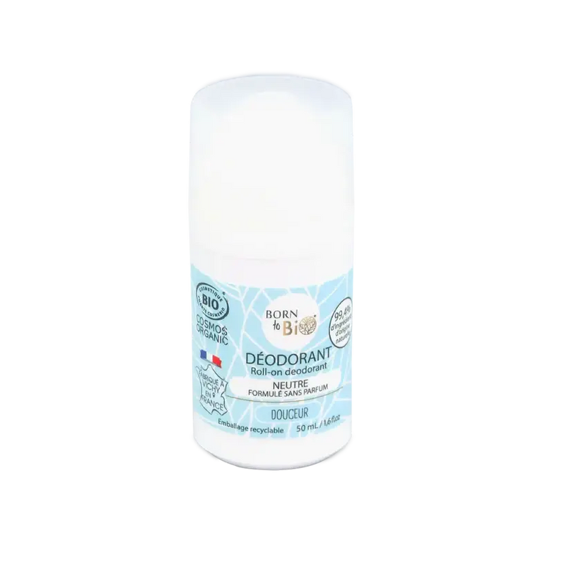 Born to Bio | Deodorant, Økologisk, Nøytral & Duftfri - 50 ml