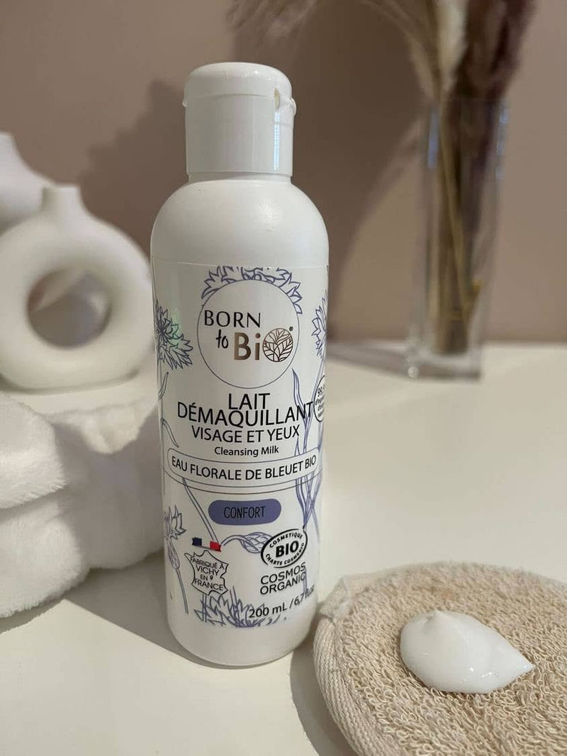 Born to Bio | Blueberry makeover milk - Økologisk sminkefjerner