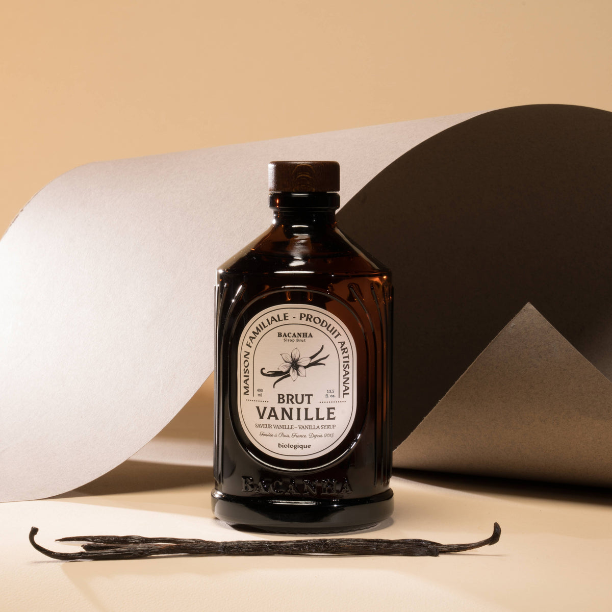 Bacanha | Vaniljesirup, økologisk – 400 ml