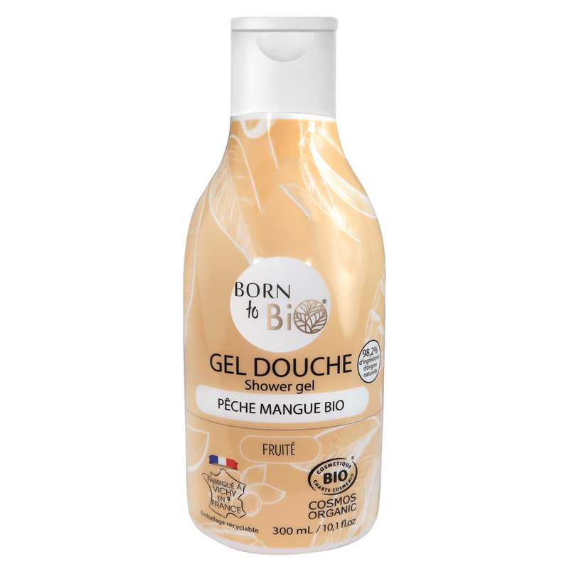 Born to Bio | Dusjgel, Økologisk, Aprikos & Mango | 300 ml