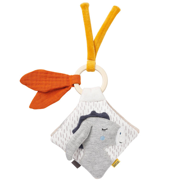 Fehn | Knitrebok med Pipelyd i Økologisk Bomull | Esel & Bamse