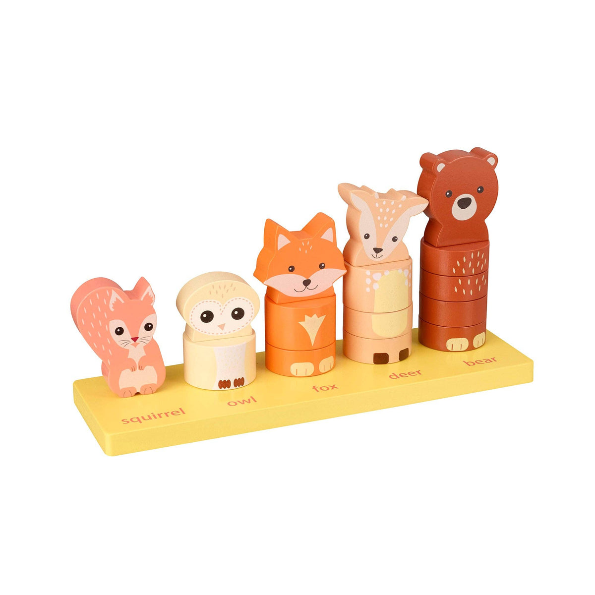 Orange Tree Toys | Skogsdyr | Telle- og Stablespill