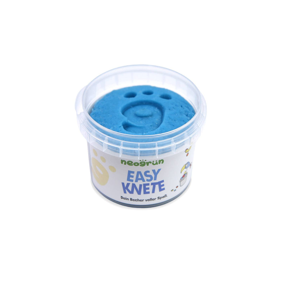 neoGRÜN | Modelleire / Lekedeig, Easy Dough, Økologisk / Vegansk, 120g | Blå