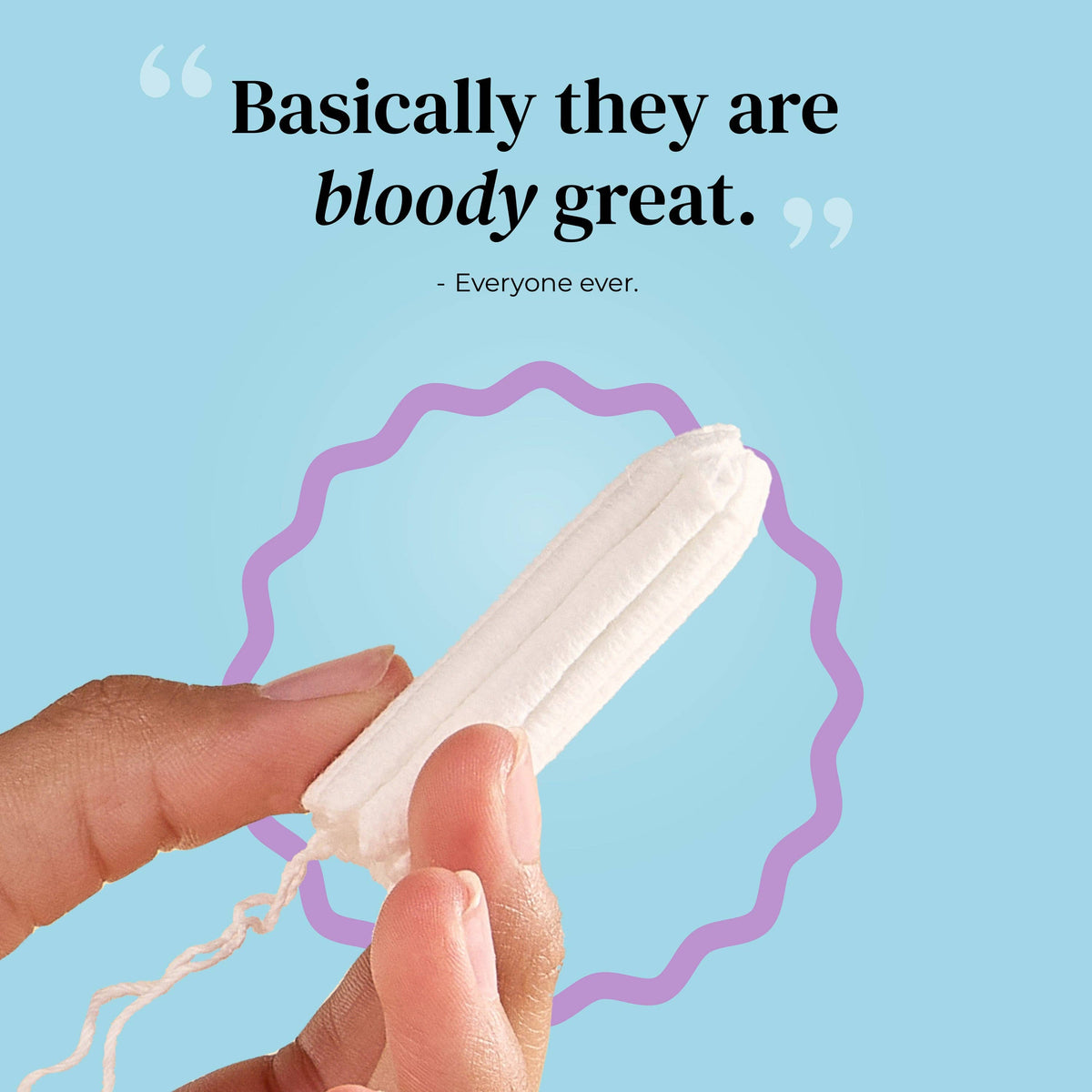 Mooncup | Tamponger uten Applikator, Plastfrie – Medium