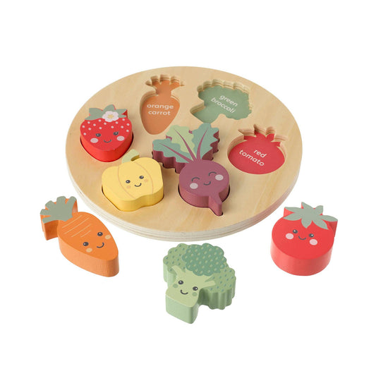 Orange Tree Toys | Frukt og Grønnsaker | Puslespill