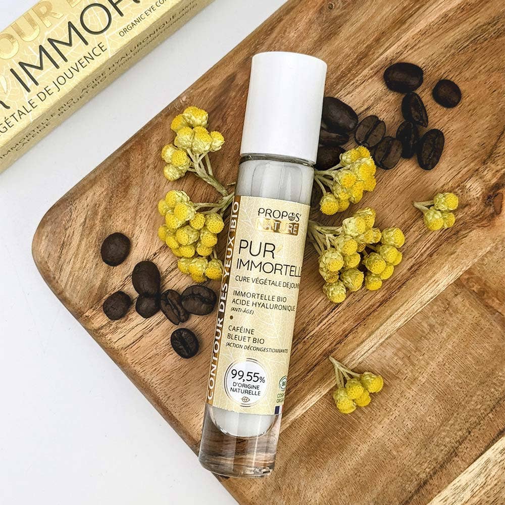 Propos'Nature | Øyekrem, Økologisk, Roll-On - "Pur’Immortelle" | 15ml