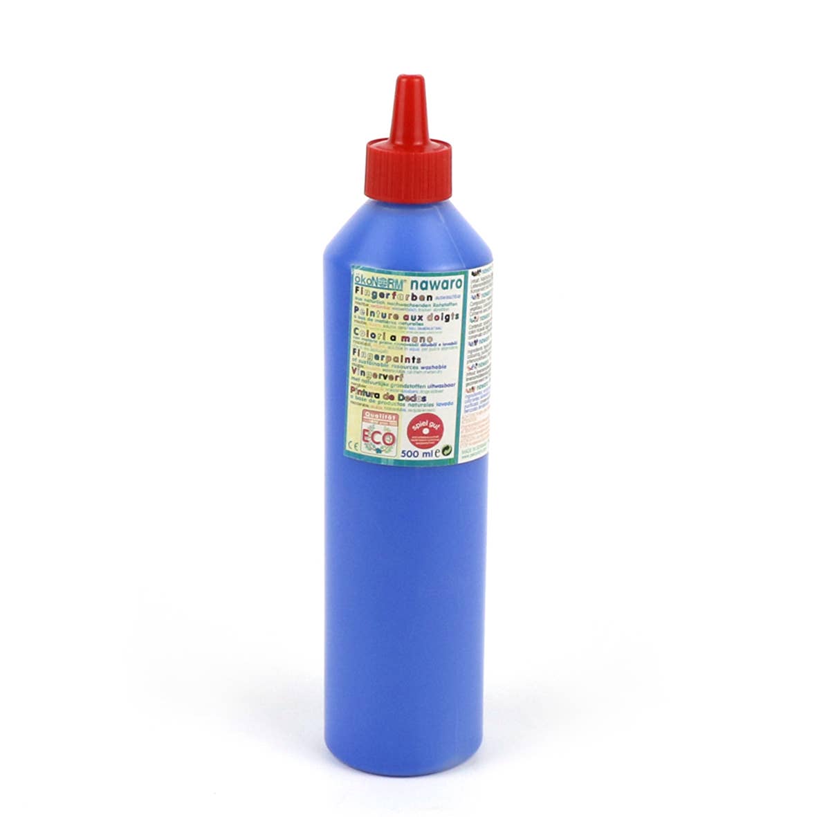 ökoNORM | Nawaro finger paint, 500 ml, blå