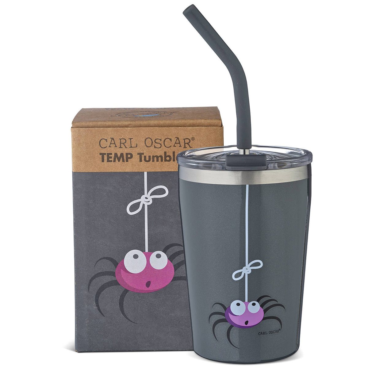 Carl Oscar | TEMP Tumbler™ 0.25 L, Kopp i rustfritt stål - Grey