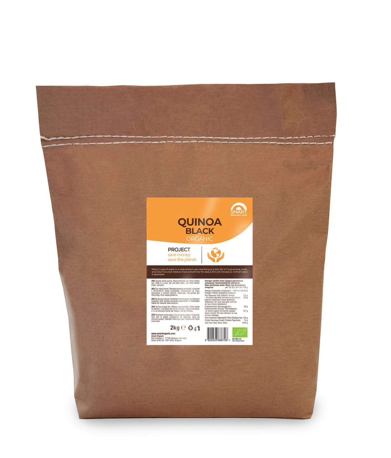 Smart Organic | Økologisk Quinoa, Sort - 250g