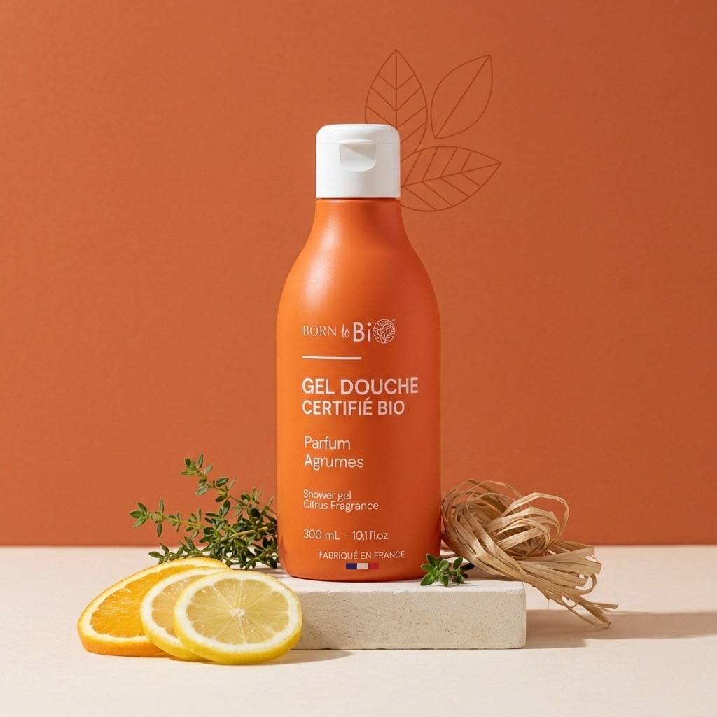Born to Bio | Dusjgel, Økologisk, Sitrus - 300ml