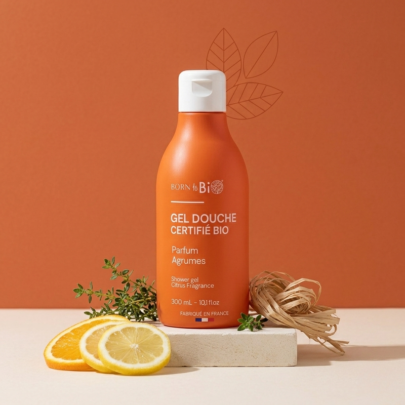 Born to Bio | Dusjgel, Økologisk, Sitrus - 300ml