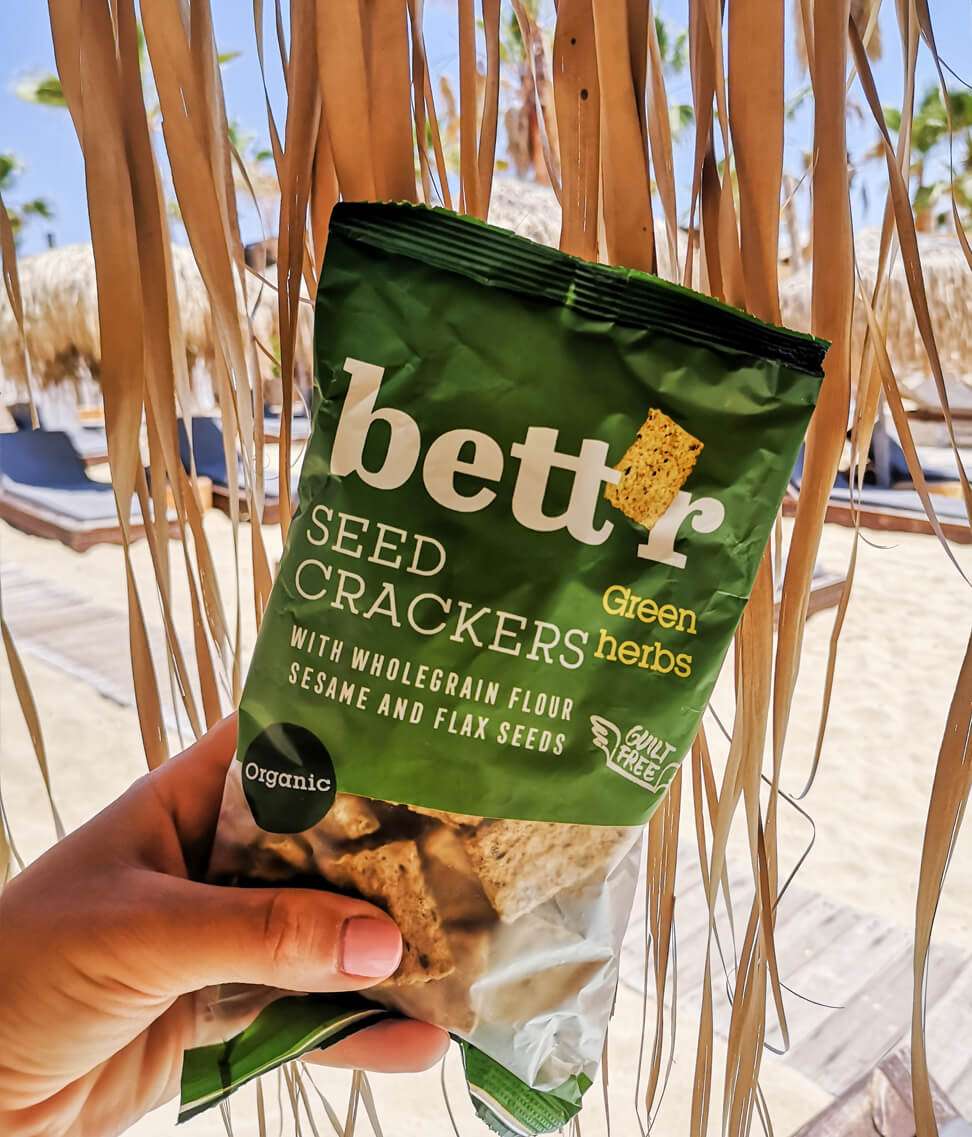 Smart Organic | Bett’r – Økologiske seed crackers med urter – 150 g