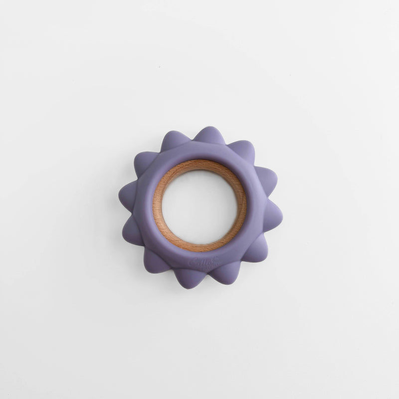 Calla & Friends | Bitering i silikon og bøketre - Purple