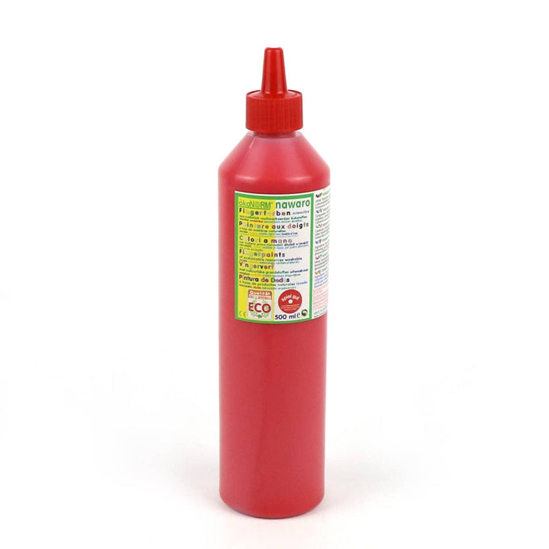 ökoNORM | Nawaro finger paint, 500 ml, Rød