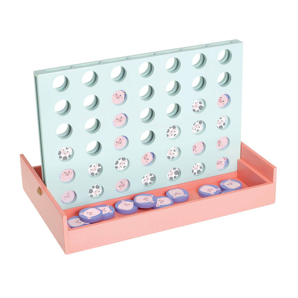 Orange Tree Toys | Fire På Rad, Gårdsdyr