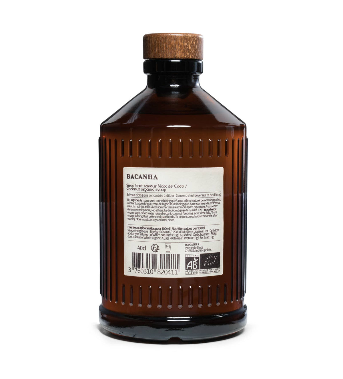 Bacanha | Kokos-sirup, økologisk - 400ml