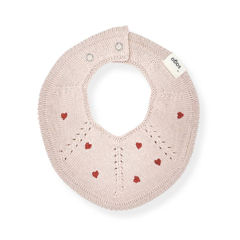 Saga Copenhagen | Smekke i Økologisk Bomull, "Baby Blush Heart"