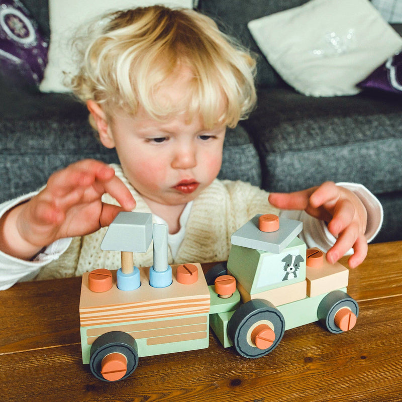 Orange Tree Toys | Traktor | Byggesett