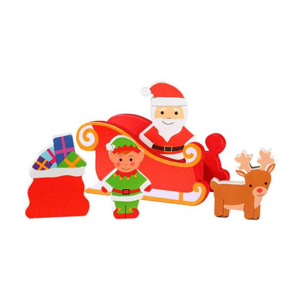 Orange Tree Toys | Julenisse Med Slede