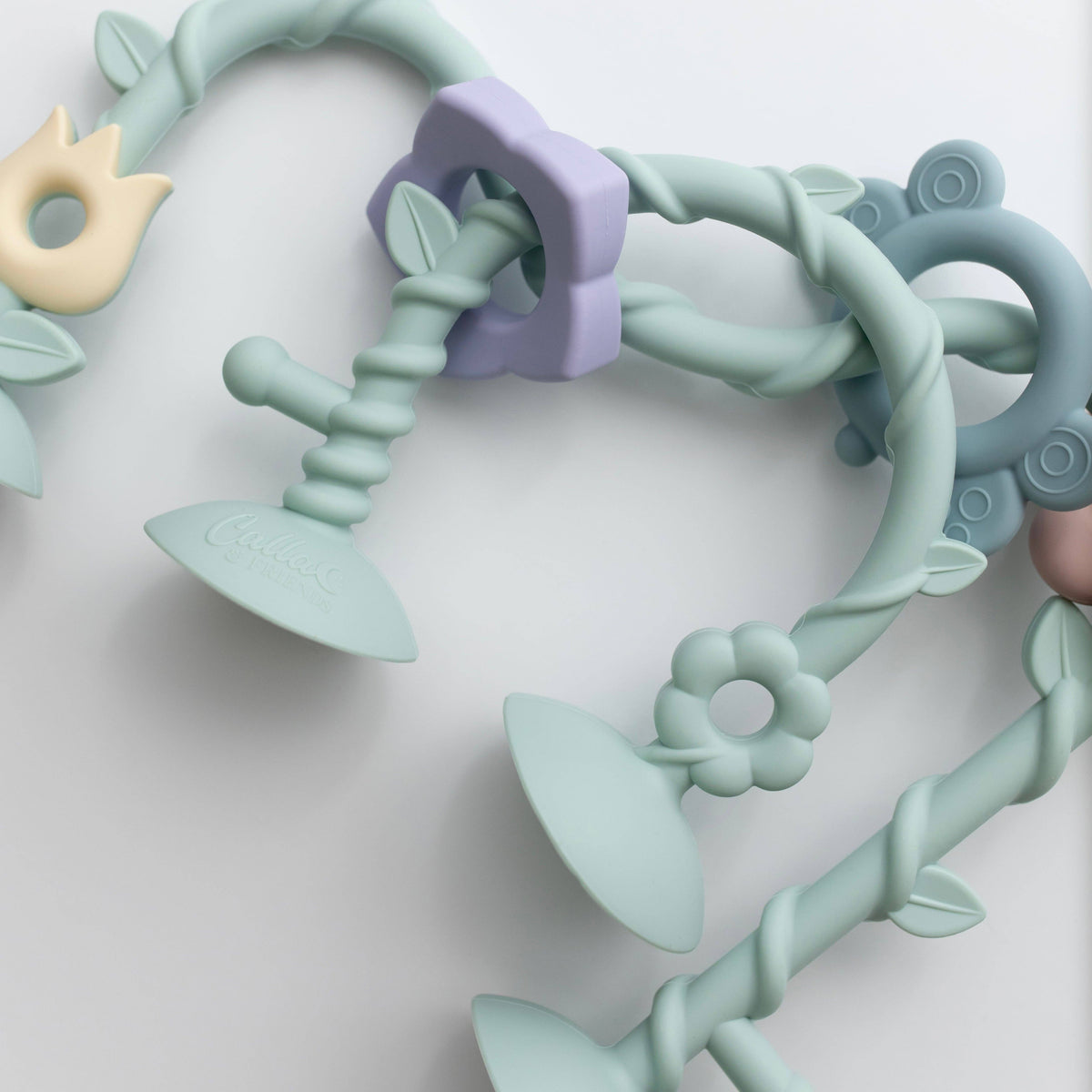Calla & Friends | Aktivitetsleke i 100% Silikon m/Sugekopper, "Wildflower Dreams"