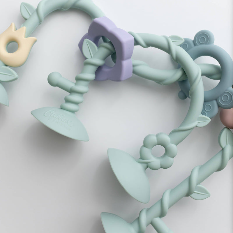 Calla & Friends | Aktivitetsleke i 100% Silikon m/Sugekopper, "Wildflower Dreams"