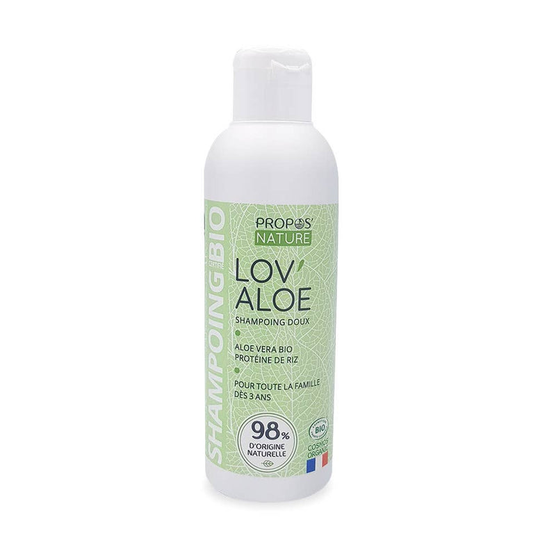 Propos'Nature | Shampo, Økologisk – Aloe Vera & Risprotein | 200 ml