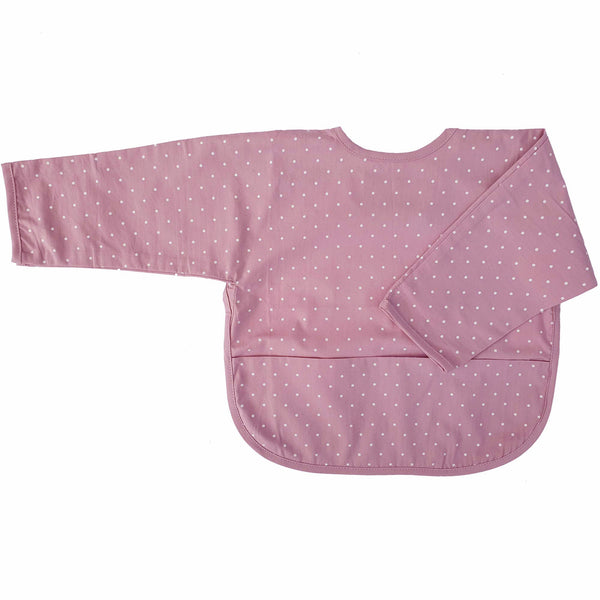 Summerville Organic | Langermet smekke i 100% økologisk bomull | Soft Pink Dotty
