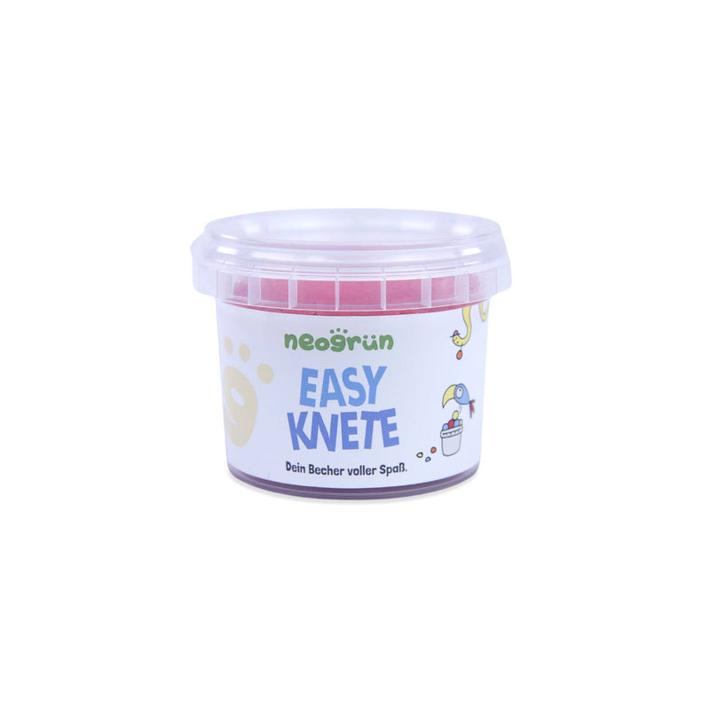 neoGRÜN | Modelleire / Lekedeig, Easy Dough, Økologisk / Vegansk, 120g | Rød