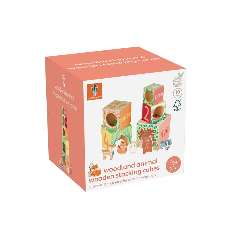 Orange Tree Toys | Stablekuber, Skogsdyr