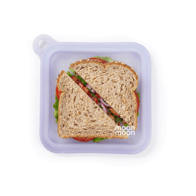 Moonmoon | Sandwichpose i 100 % silikon – Lilla