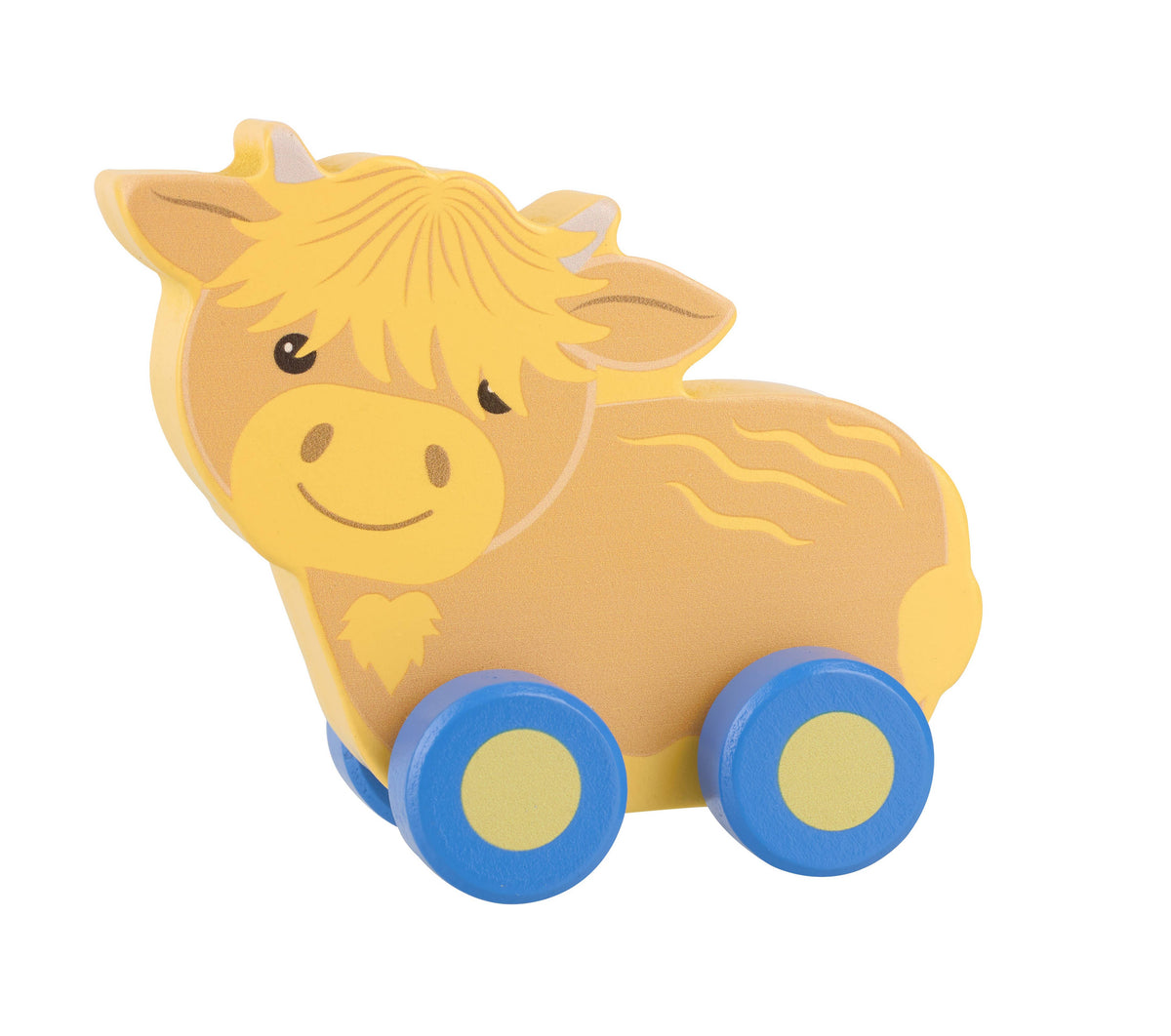 Orange Tree Toys | Min Første Dytteleke, Høylands-Ku