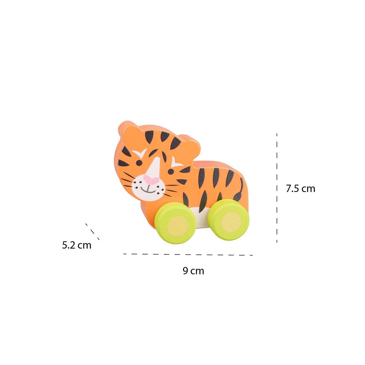 Orange Tree Toys | Min Første Dytteleke, Tiger