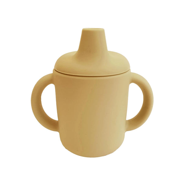 Summerville Organic | Silikonkopp med tut, LFGB-sertifisert | Ochre