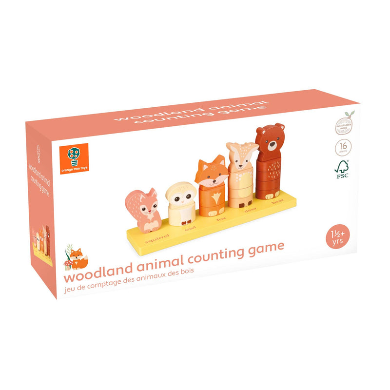 Orange Tree Toys | Skogsdyr | Telle- og Stablespill
