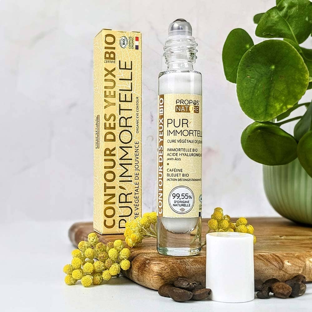 Propos'Nature | Øyekrem, Økologisk, Roll-On - "Pur’Immortelle" | 15ml