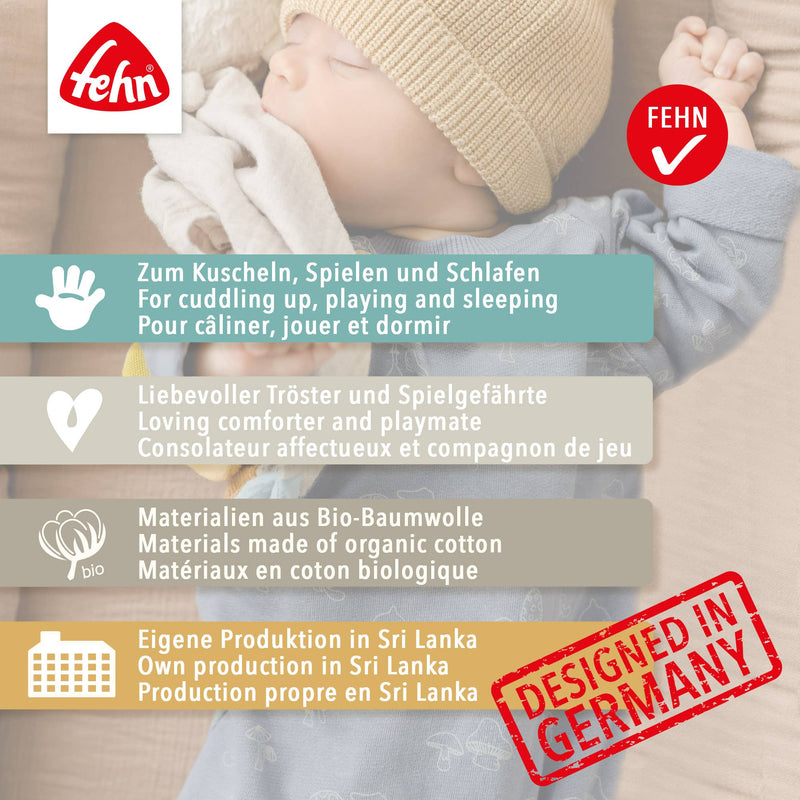 Fehn | Koseklut i 100% Økologisk Bomull - Plastfri | Hund